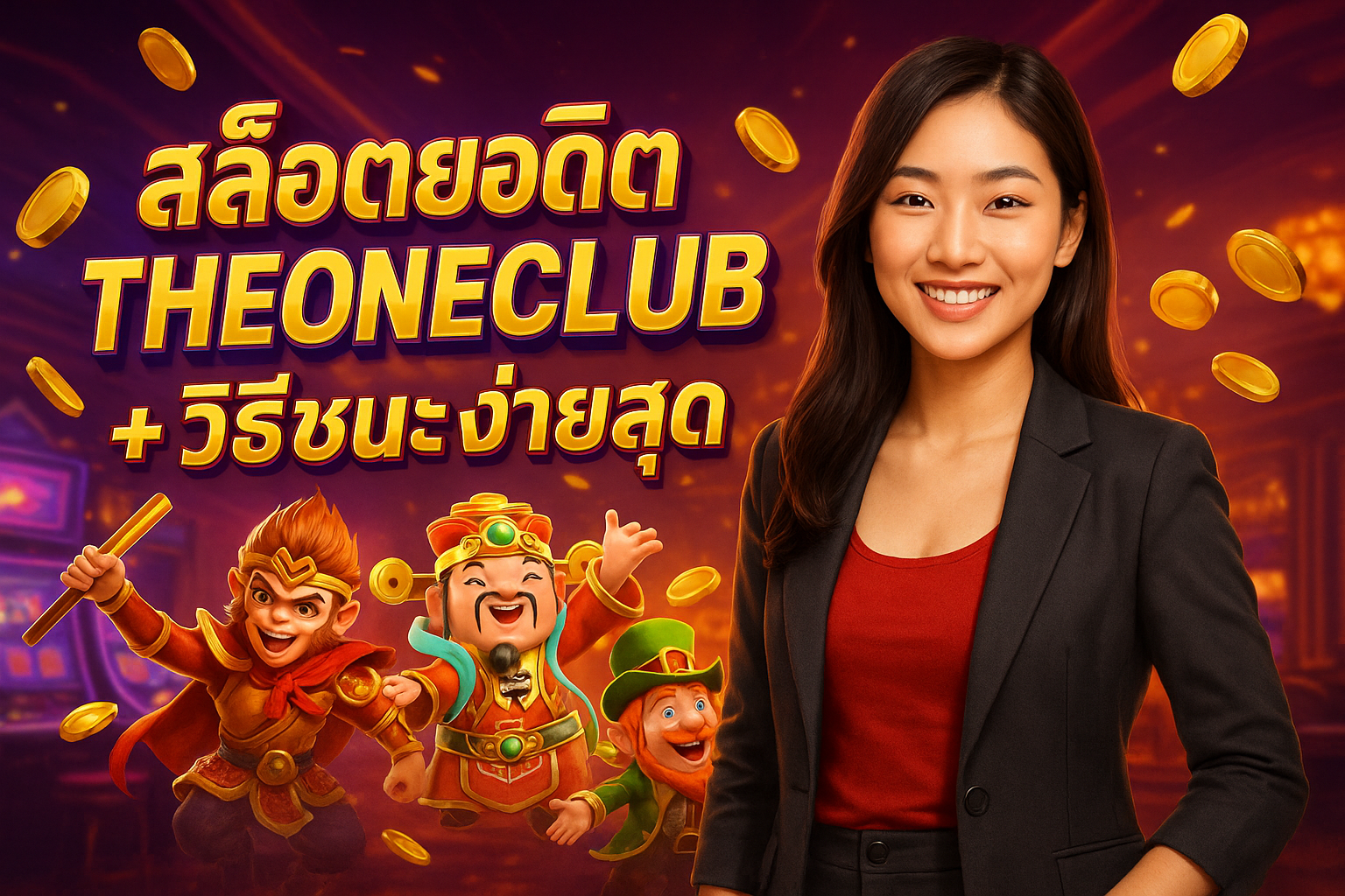 สล็อตยอดฮิต THEONECLUB วิธีชนะง่ายสุด