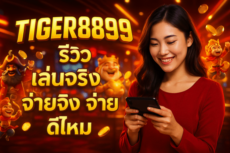 TIGER8899 รีวิว เล่นจริง จ่ายจริง ดีไหม