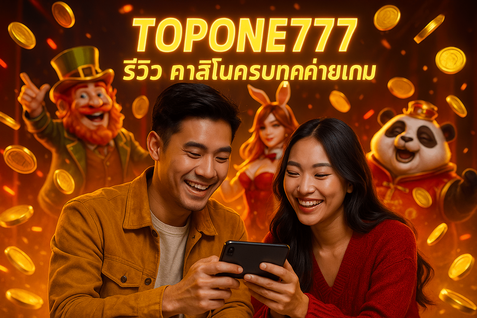 TOPONE777 รีวิว คาสิโนครบทุกค่ายเกม