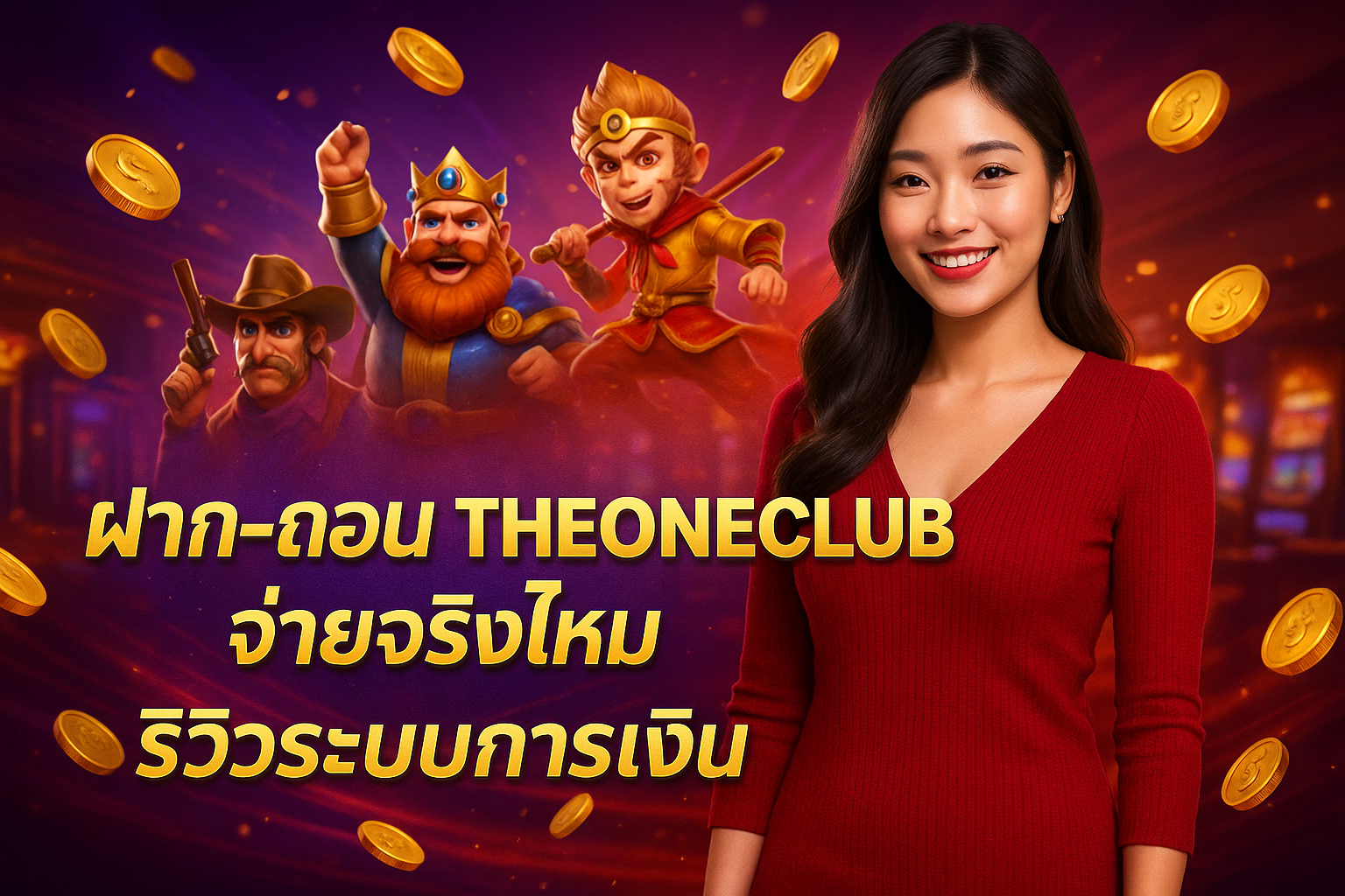 รีวิว ฝาก-ถอน THEONECLUB จ่ายจริงไหม