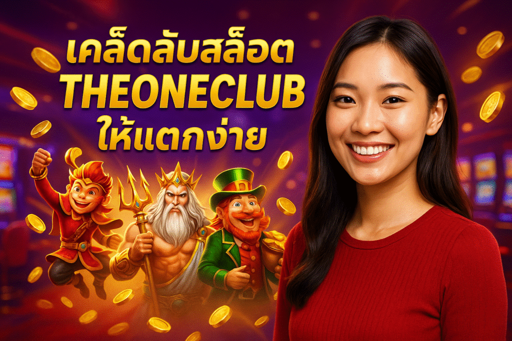 เคล็ดลับสล็อต THEONECLUB ให้แตกง่าย
