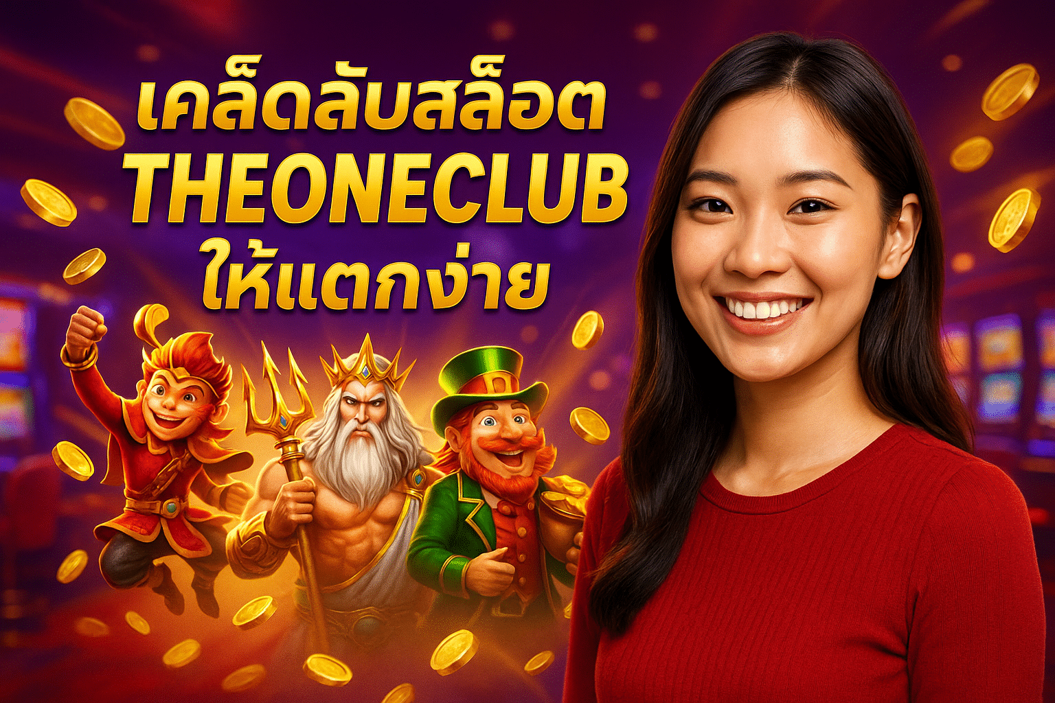 เคล็ดลับสล็อต THEONECLUB ให้แตกง่าย